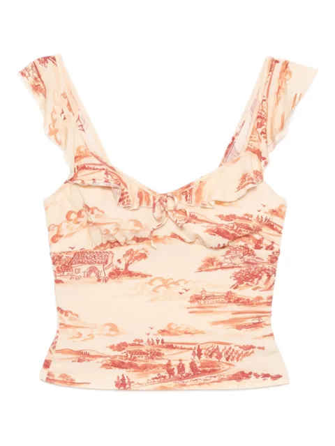 Reformation Lemmy tank top Neutrals 1318161DLVA
