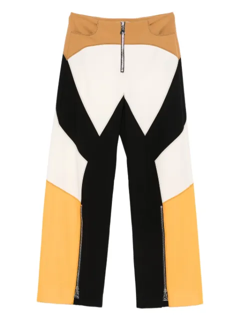 Patrizia Pepe zip-up straight-leg trousers White 2P1728A498