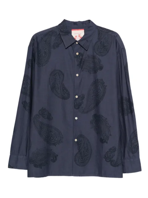 A Kind of Guise x Nanamica Derbin shirt Blue 128157
