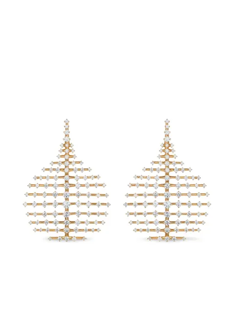 Fernando Jorge 18CT yellow gold Disco diamond earrings Gold 53210080210000