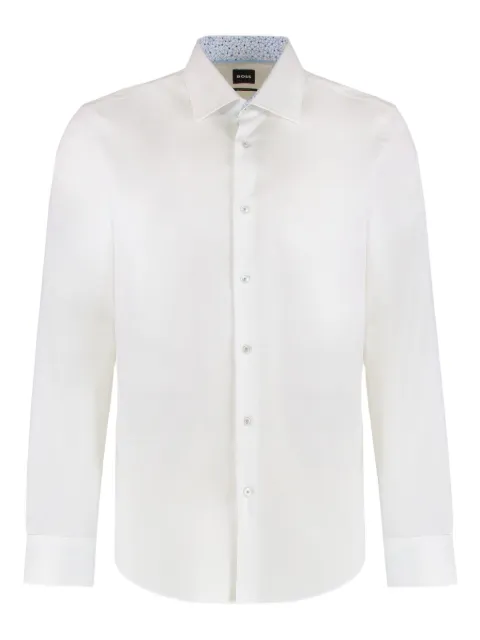 BOSS buttoned shirt White 50532877