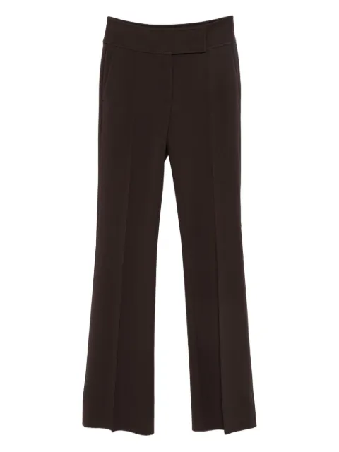 Dorothee Schumacher straight-leg trousers Brown 248013