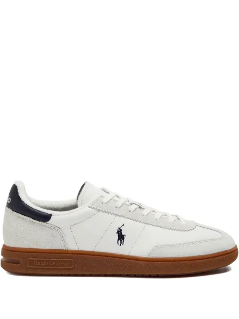 Polo Ralph Lauren logo-embroidered low-top sneakers White 809973701005