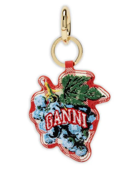 GANNI Grape keyring Red A6810A