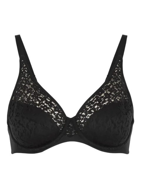 Chantelle Norah lace moulded bra Black C13F10A