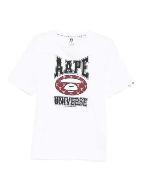 AAPE BY *A BATHING APE® graphic-print T-shirt White AAPTEM1731XXPA