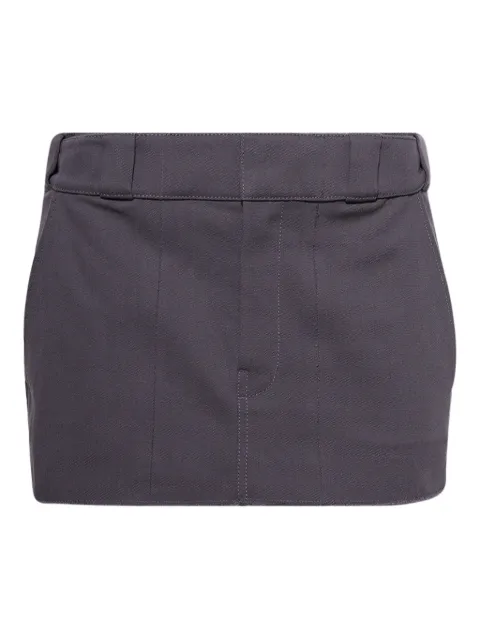 Alexander Wang belt-loop mini skirt Grey 1WC4254901