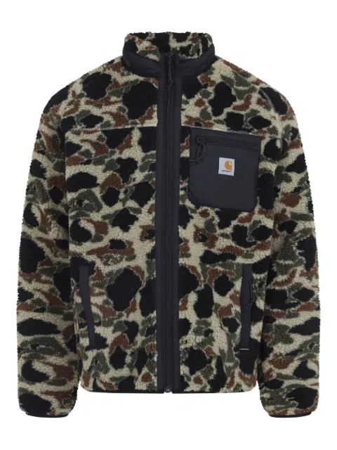 Carhartt WIP Prentis Liner camouflage-pattern fleece jacket Black I0356963CVXX