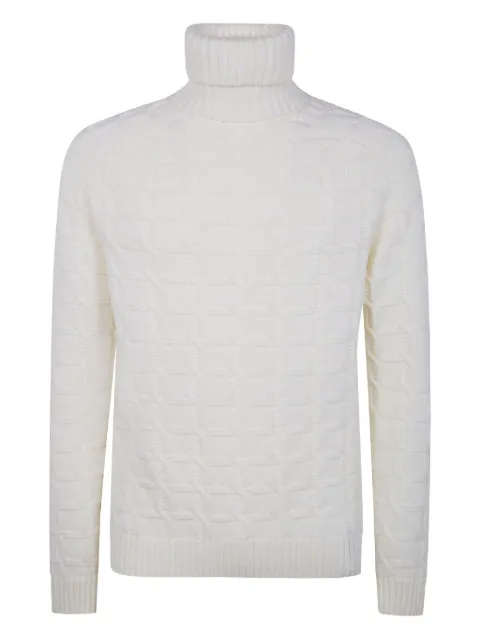 Zanone roll-neck sweater White 810255ZN270