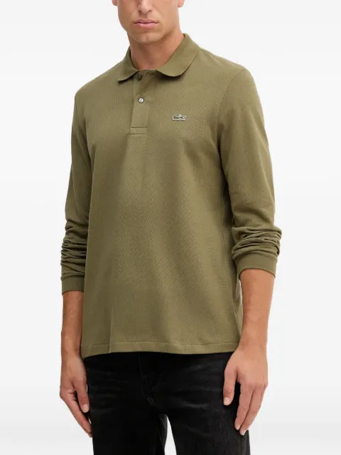Lacoste long-sleeve polo shirt Green L1312