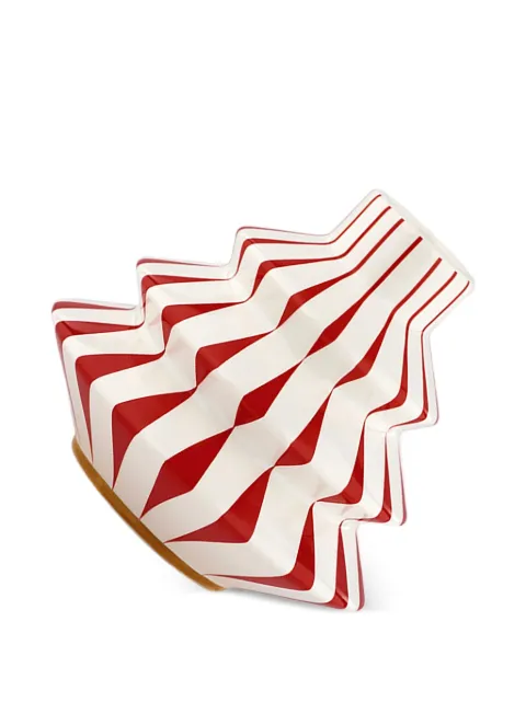 Alessi Delight striped tree candle holder (10cm x 9cm) White NZ07