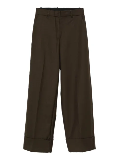 MALINA cuffed trousers Green 12247986