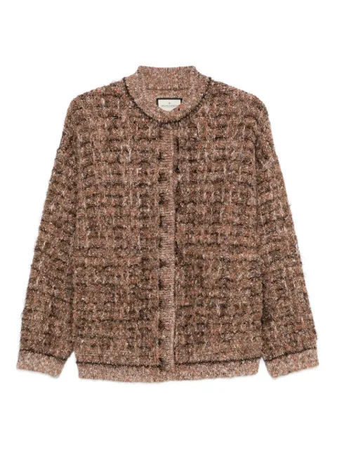 Bruno Manetti concealed-fastening cardigan Brown Q2H100V400