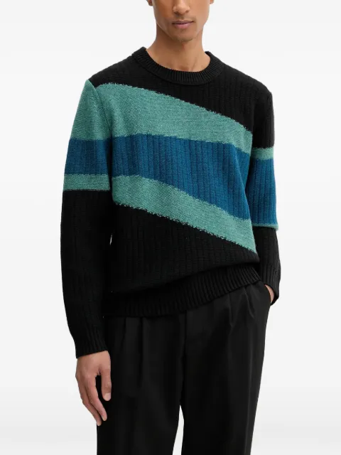 PS Paul Smith striped sweater Black M2R499ZT22518