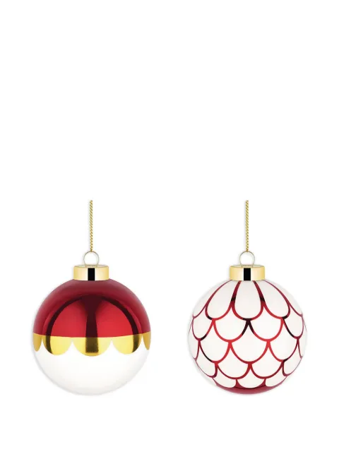 Alessi christmas-tree (set of two) Red NZ04SET4