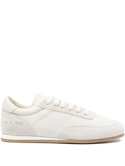 Common Projects suede panelled sneakers Neutrals 4182