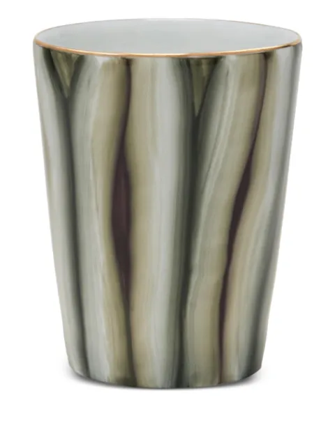 MARIE DAAGE marble-effect drinking glass (200ml) Green VERD3341854FORCG