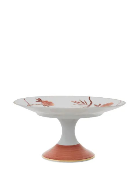 MARIE DAAGE Bouquet De Vie floral-pattern cake stand (22cm) White BOUQV158633FORSCSS