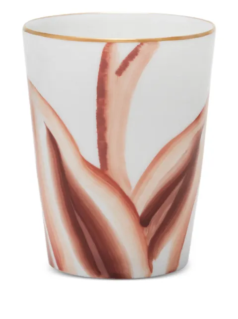 MARIE DAAGE handpainted drinking glass (200ml) Orange VERD358336FORCG