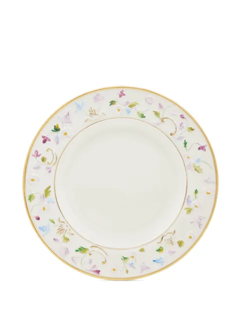 VILLARI Taormina floral dinner plate (25cm) White 0004843354