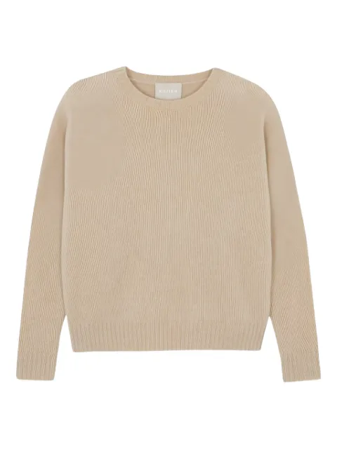 kujten crew-neck cashmere sweater Neutrals F1346