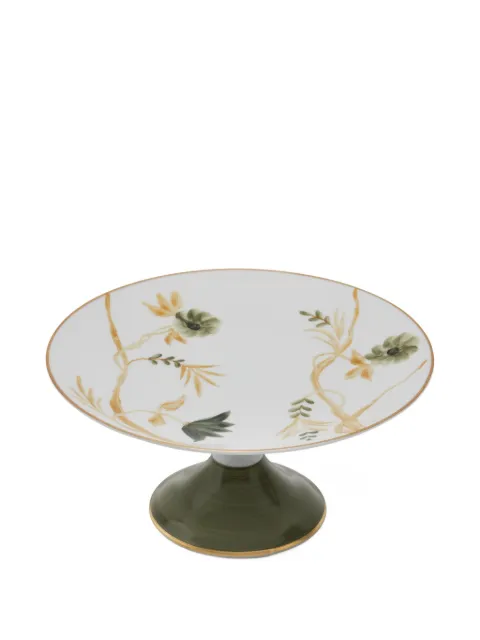 MARIE DAAGE Bouquet De Vie floral-pattern cake stand (22cm) White BOUQV1183454FORSCSS