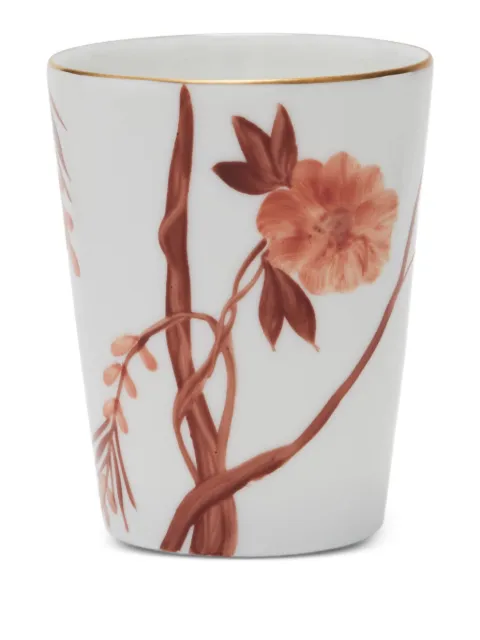 MARIE DAAGE Bouquet De Vie floral-print drinking glass (200ml) White BOUQV158633FORCG
