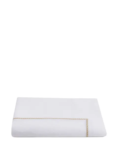 CATHERINE DENOUAL Rosely embroidered-edge tablecloth (180cm x 270cm) White TTCWLWHROS259