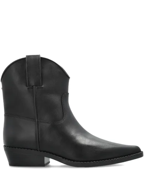 Michael Michael Kors 40mm pointed-toe leather boots Black 40F5NOME7L