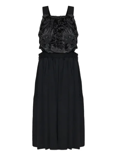 Comme Des Garçons Comme Des Garçons ruffled midi dress Black RPA001