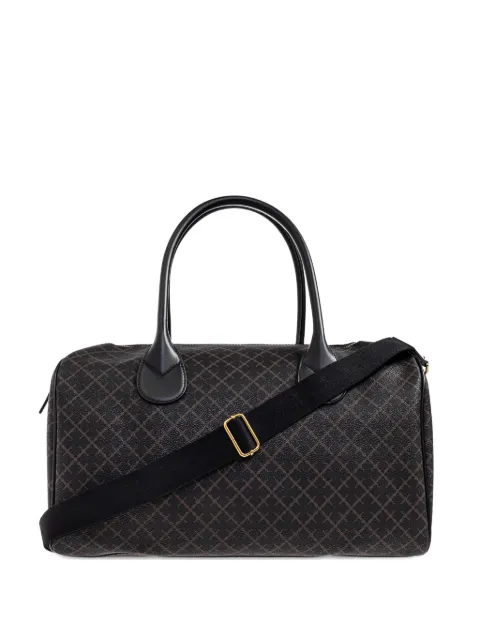 By Malene Birger geometric-pattern tote bag Brown 103869