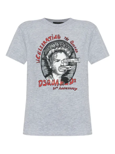 DSQUARED2 cotton T-shirt Grey S72GD0597S22146