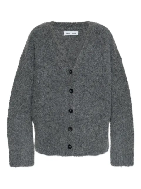 SAMSOE SAMSOE buttoned cardigan Grey F25300008