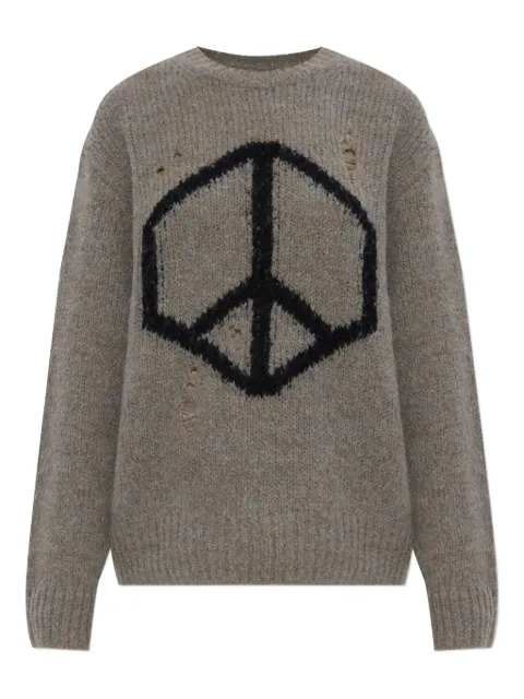 AllSaints Message jumper Grey MESSAGEM013KD