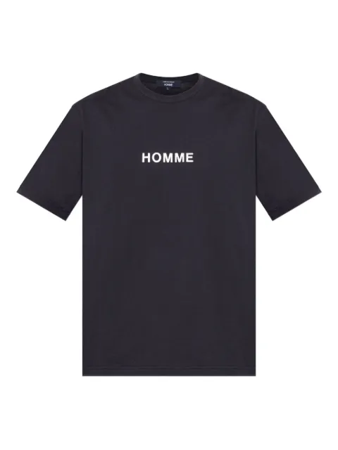 Comme des Garçons Homme cotton T-shirt Blue HPT103
