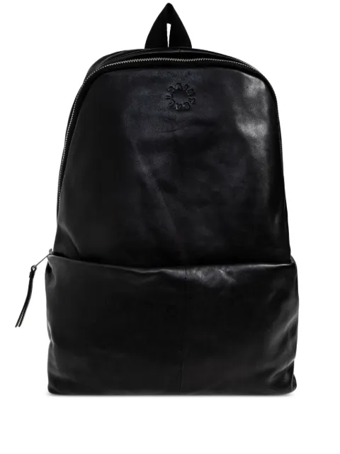 AllSaints Finn logo-embossed leather backpack M093XD
