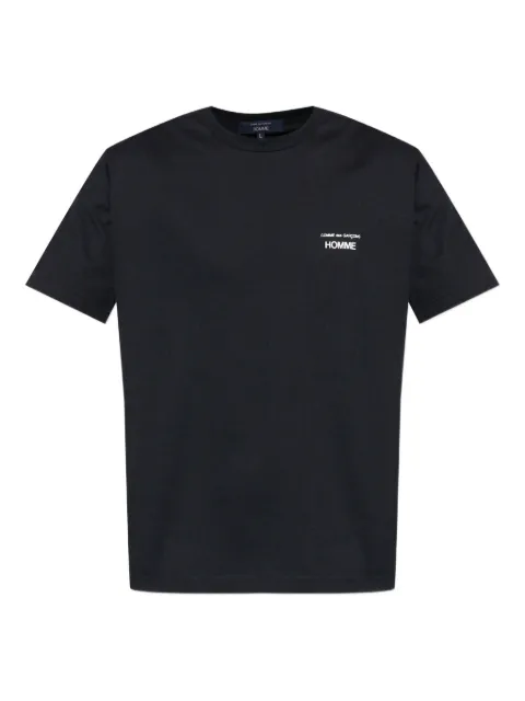 Comme des Garçons Homme logo-print cotton t-shirt Black HPT101