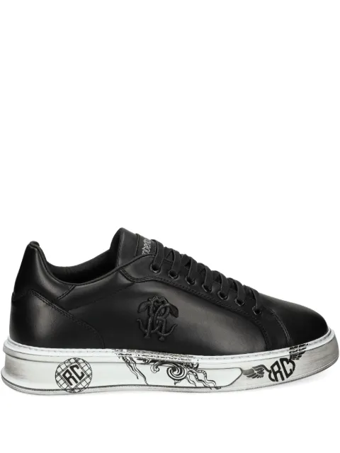Roberto Cavalli logo-embellished sneakers Black 29768B