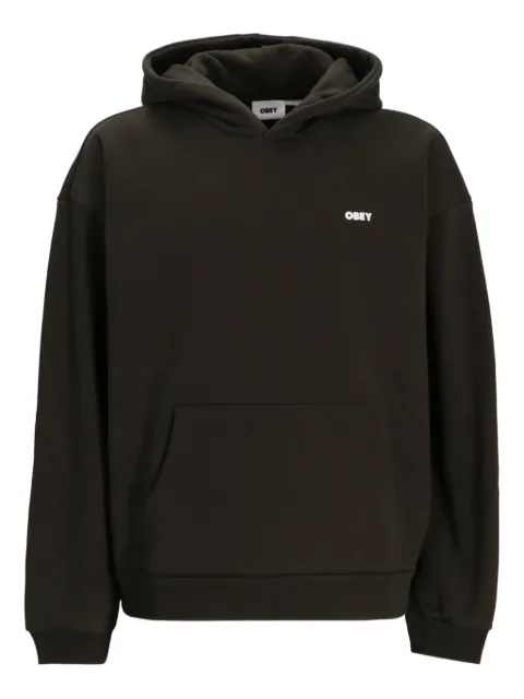 Obey print hoodie Black 112470244
