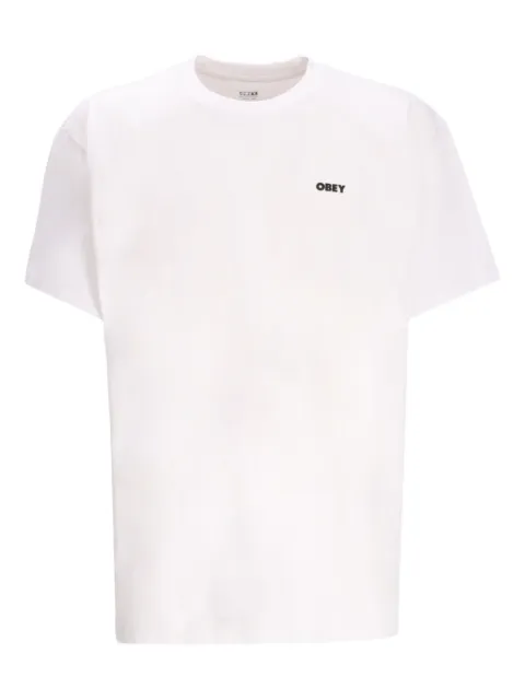 Obey cotton T-shirt White 165264193