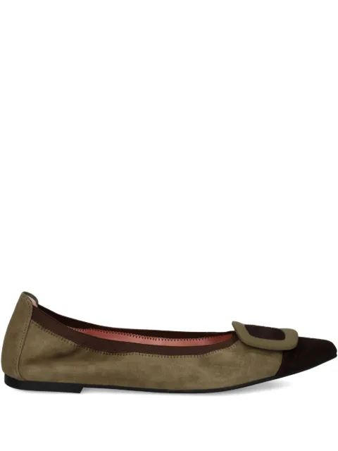 Pretty Ballerinas Ella pointed-toe balle flats Green 51074004