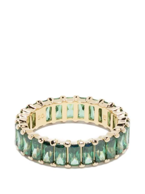 Swarovski baguette-cut crystal-embellished ring Gold 5648909GREGOS