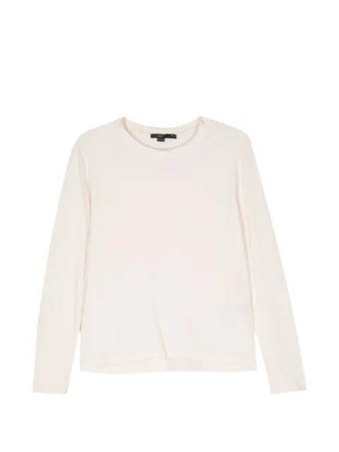 Seventy long-sleeve round-neck sweater White MJ1932890180