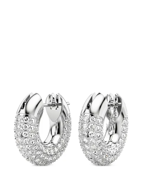 Swarovski Dextera crystal-embellished hoop earrings Silver 5618306