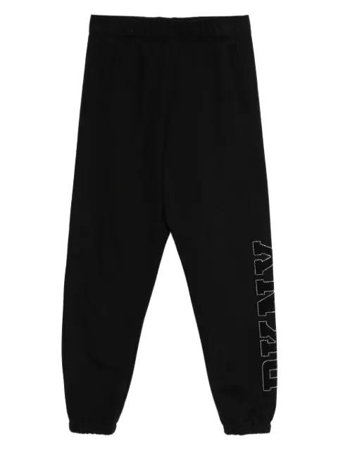 DKNY rhinestone-embellished track pants Black DP5P3737