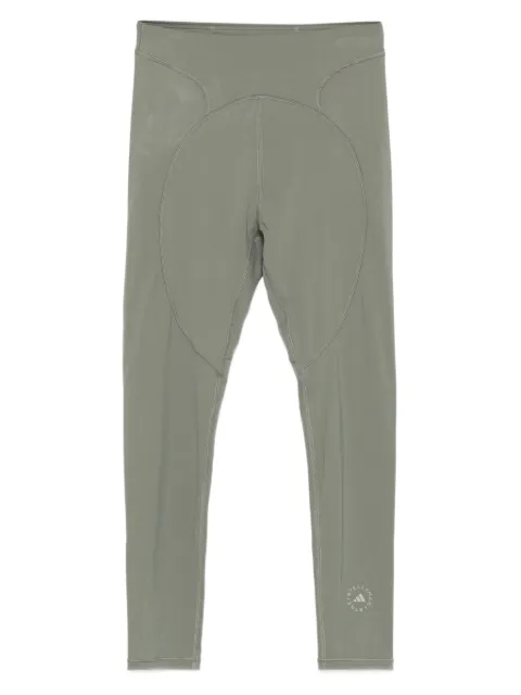 adidas by Stella McCartney circular-panelled leggings Green JW4555