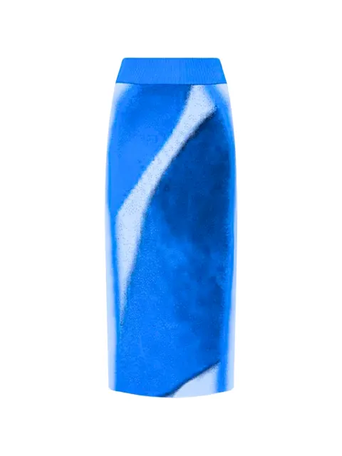 PH5 elastic-waistband midi skirt Blue PF25SK024