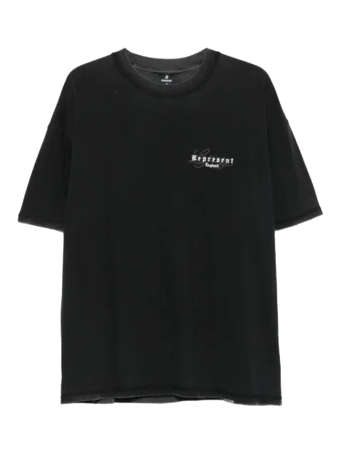 Represent embroidered-logo T-shirt Black MLM100178