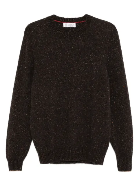 Brunello Cucinelli cashmere-blend jumper Brown MOH709200CAX81
