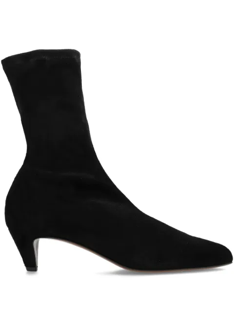 NEOUS 40mm Kora suede boots Black 00495BS01KORASUEDESTRETCH